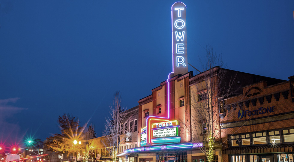 The Tower Theatre in Bend, OR
